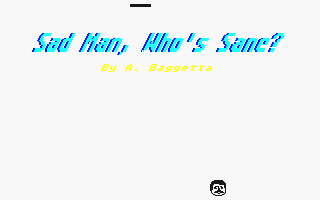 Sad Man, Who's Sane? atari screenshot